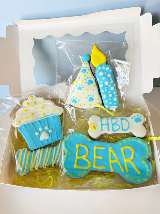Birthday Cookie Set for Dogs