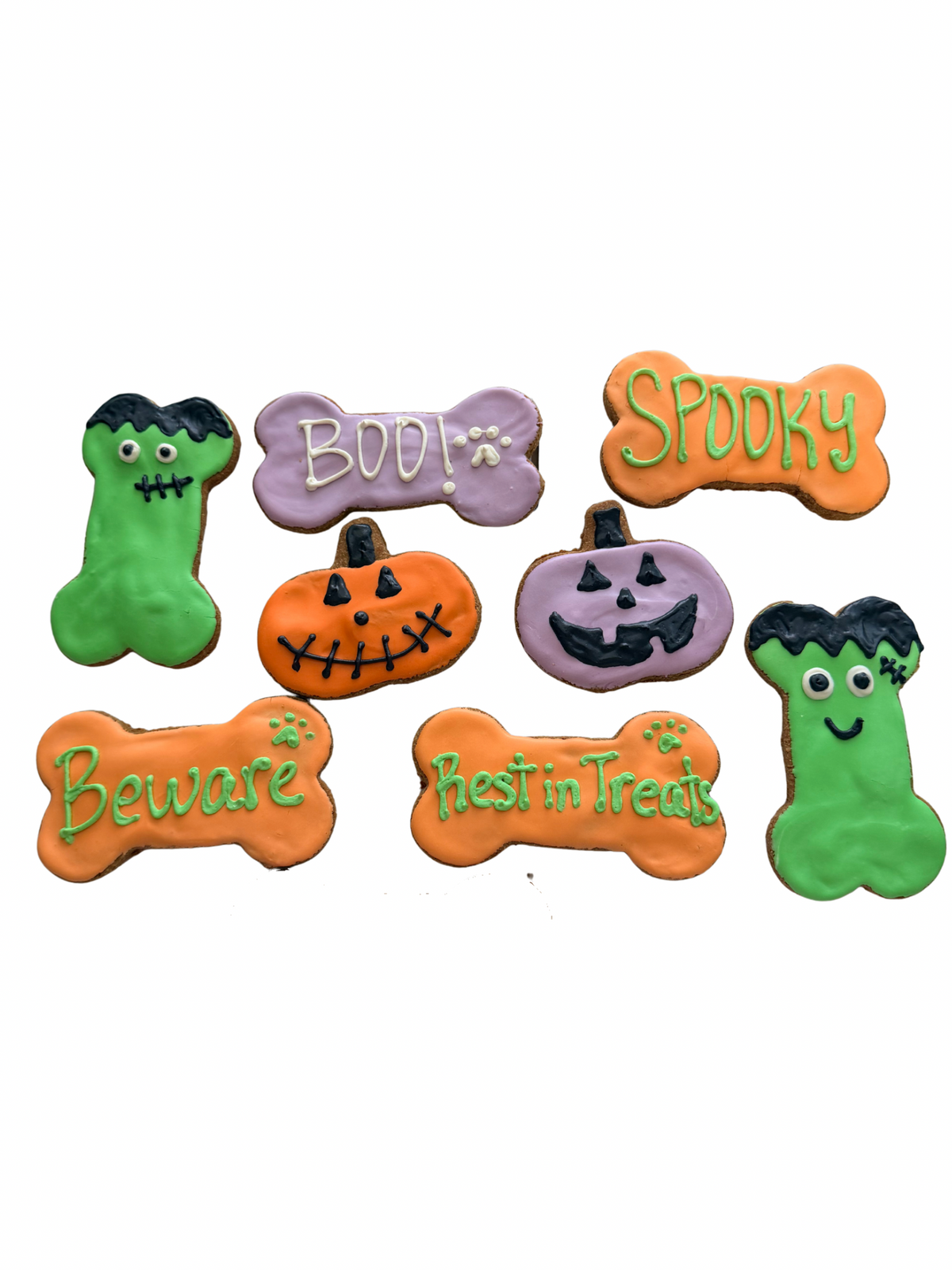 Spooky Surprise Halloween Dog Cookie Box – 4 Count
