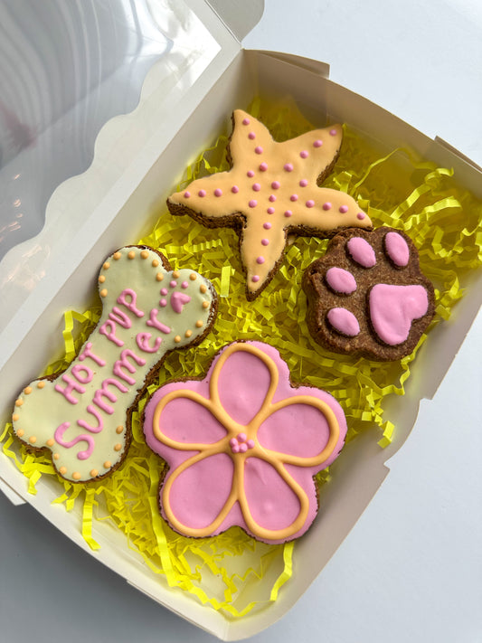 Hot Pup Summer Dog Treat Set