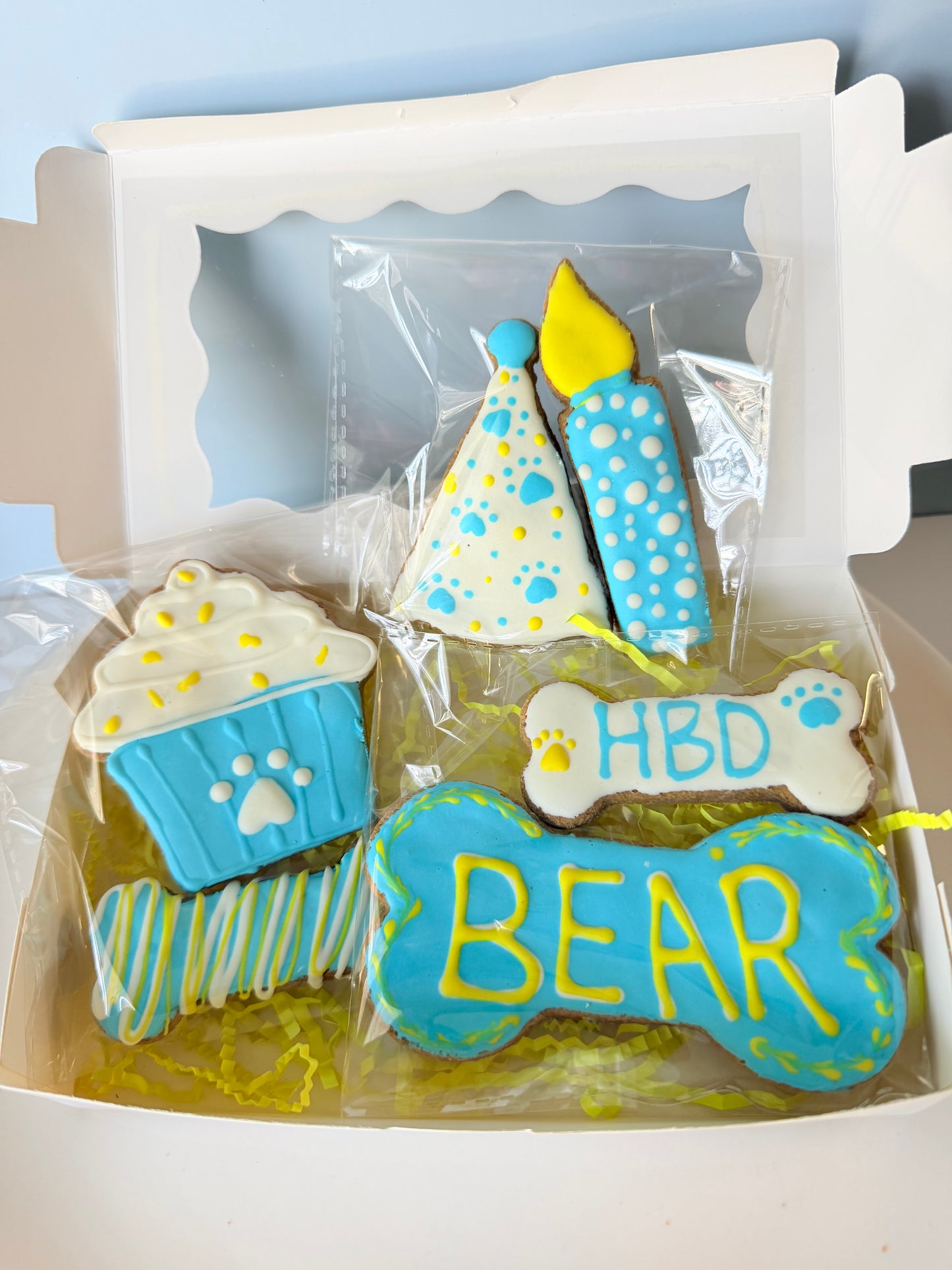 Birthday Cookie Set for Dogs