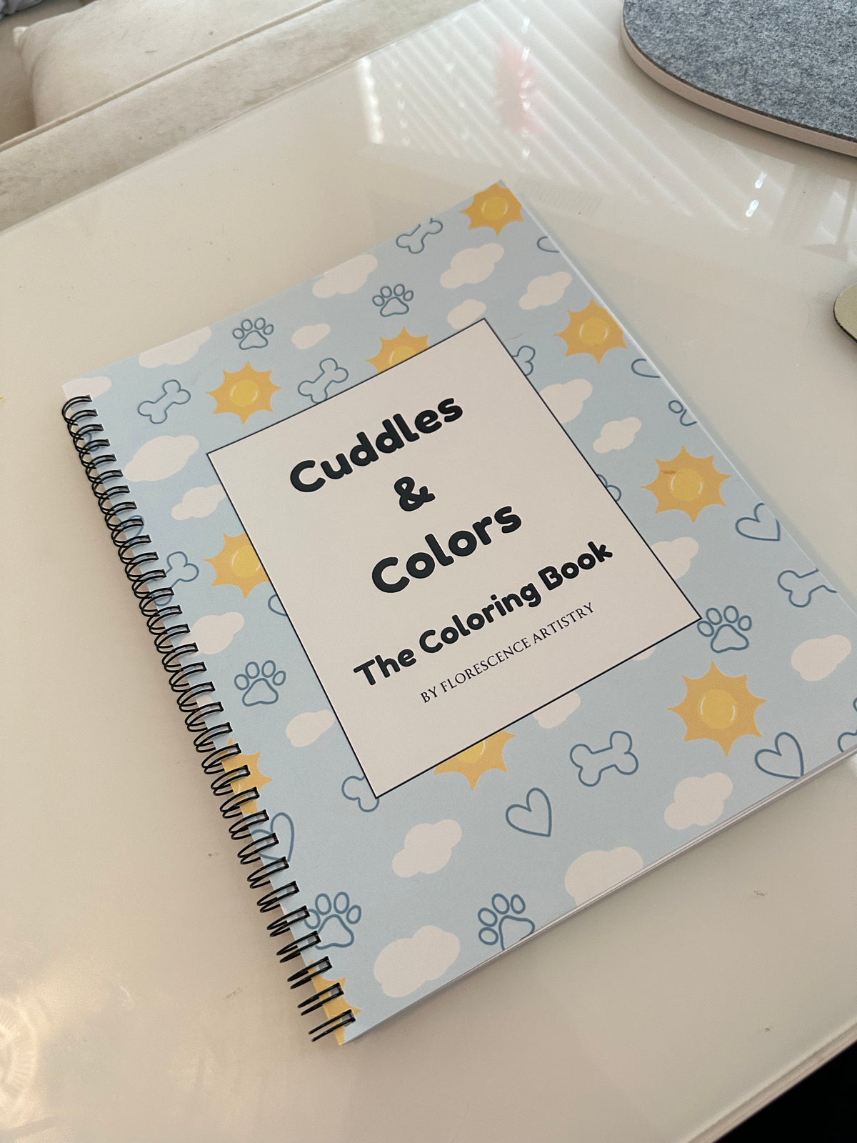 Cuddle Color Cuddles & Colors - LIMITED EDITION Coloring Book – Cuddles Dog Bakery