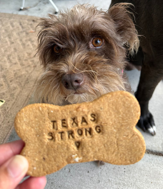 Texas Strong Dog Cookie