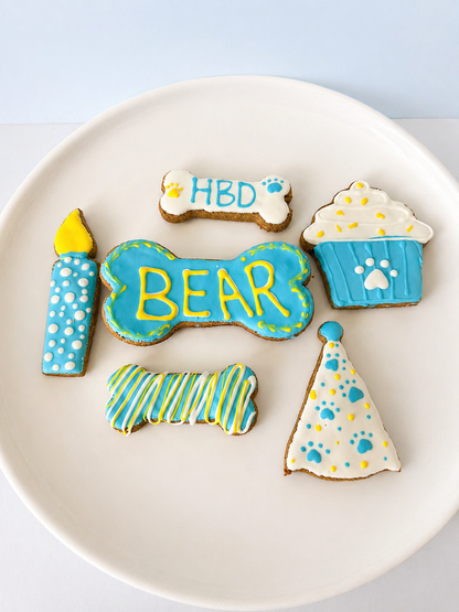 Birthday Cookie Set for Dogs