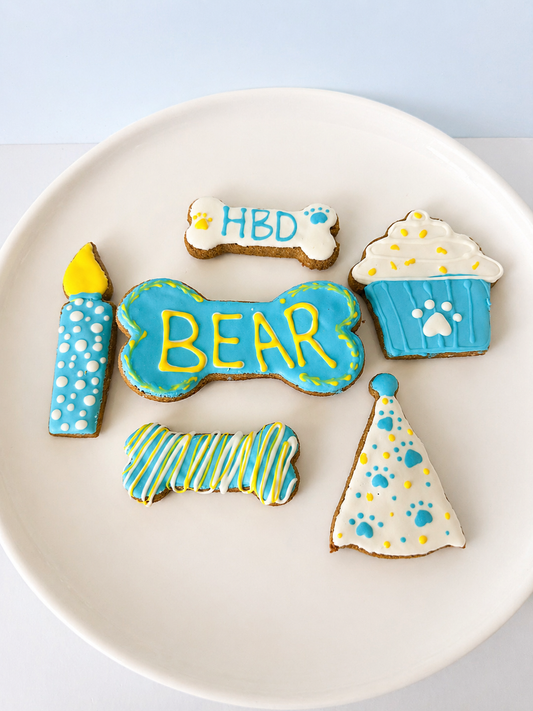 Birthday Cookie Set for Dogs
