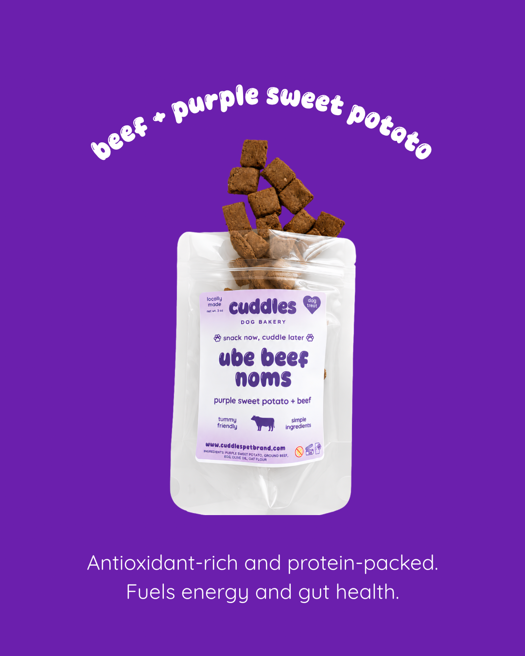 Ube Beef Noms